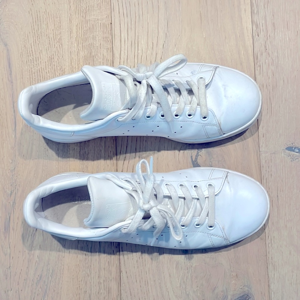 Adidas Stan Smith all white.